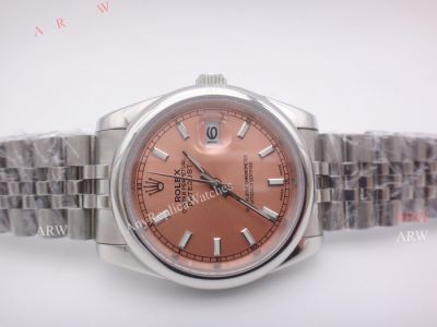 High Quality Replica Rolex Datejust Champagne Dial Jubilee Bracelet Watch 36mm